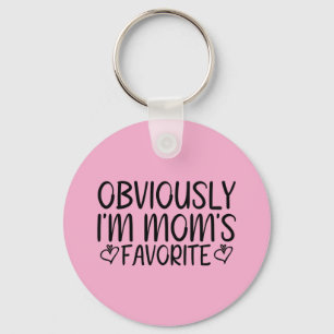 Ik ben duidelijk mama's favoriet sleutelhanger