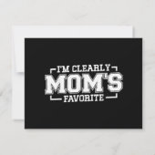 Ik ben duidelijk Mam's favoriete kind en vader (Achterkant)