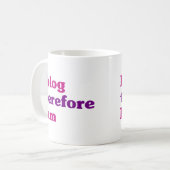 Ik ben dus Blog Koffiemok (Voorkant links)