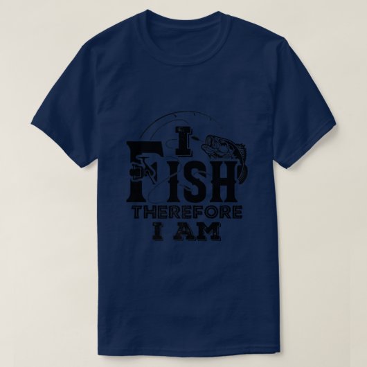 Ik ben dus Gevist op Fisherman Funny Prem T-shirt (Design voorkant)