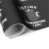 Ik ben dus grappig Skunk Pun Dark BG Cadeaupapier (Rol Hoek)