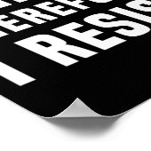 Ik ben dus tegen politiek vrijdenker SP Poster (Hoek)