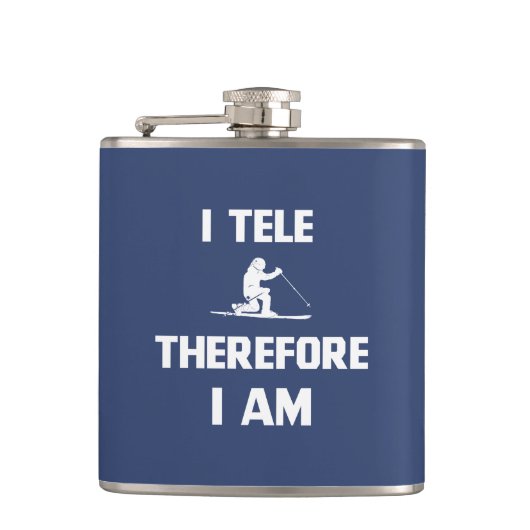 Ik ben dus Tele Heupfles (Voorkant)