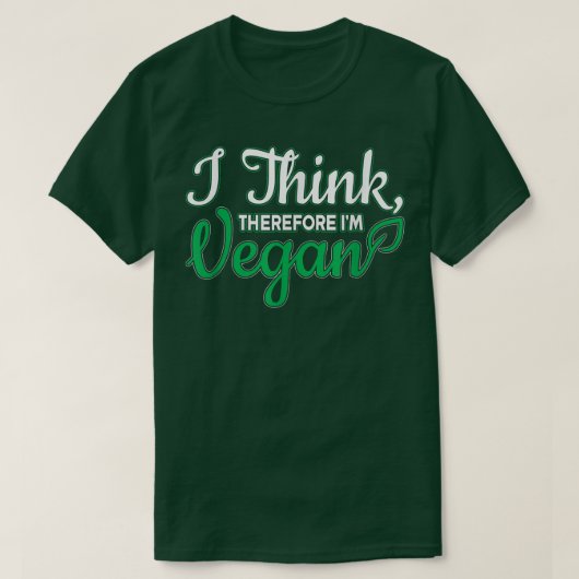 Ik ben dus Vegan Meme Plant Powered Ve T-shirt (Design voorkant)