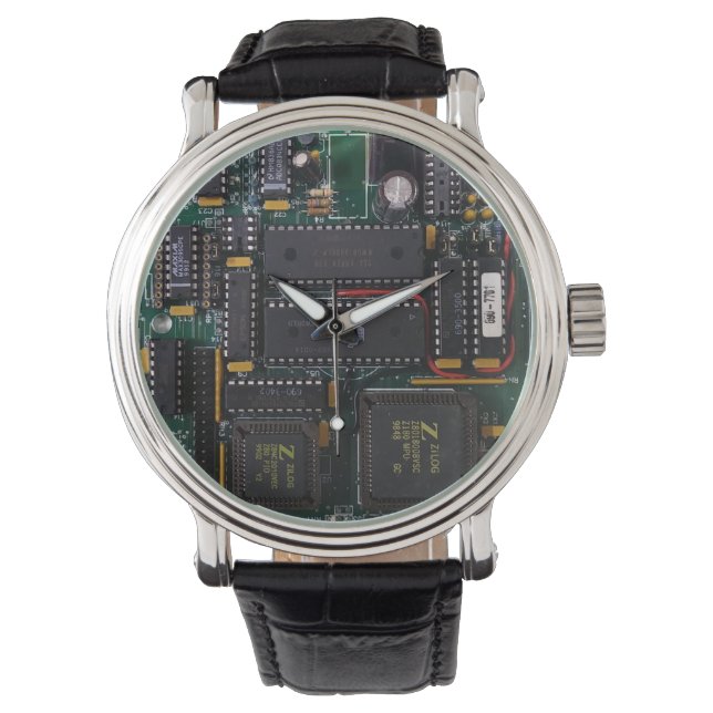 Ik ben echt board PCB polshorloge Horloge (Voorkant)
