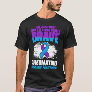 Ik ben echt Brave Ribbon Reumatoïde Artritis T-shirt