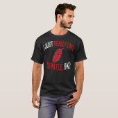 Ik ben echt dol op Chipotle Ok Funny Chipotle Love T-shirt (Voorkant volledig)