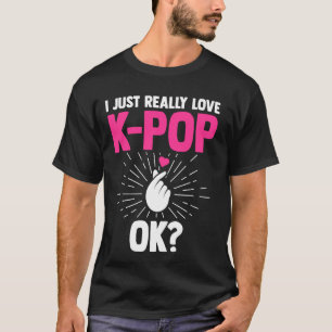 Ik ben echt dol op k-pop ok Nederland T-shirt