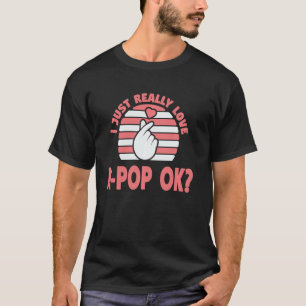 Ik ben echt dol op k-pop ok Nederland T-shirt