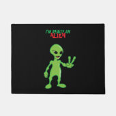 Ik ben echt een Alien Deurmat (Voorkant)