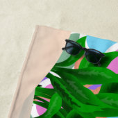 Ik ben echt een 🧜 ‍ ♀️ in de oceaan strandlaken (In situ)