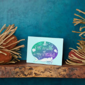 Ik ben echt een Mermaid Wall plaque Fotoplaat (Zijkant)