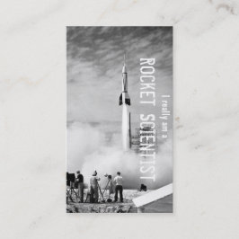 Ik ben echt een Rocket Scientist Visitekaartje