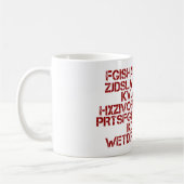 Ik ben echt een spion koffiemok (Links)