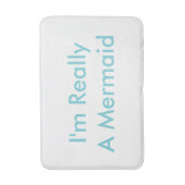 Ik ben echt een zeemeermin bad Matt Badmat (Voorkant Verticaal)