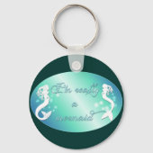 Ik ben echt een zeemeermin sleutelhanger (Voorkant)