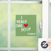 Ik ben echt geïnteresseerd in window cling raamsticker (Huis)