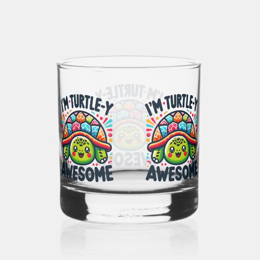 Ik ben echt geweldige whisky glas (Rechts)