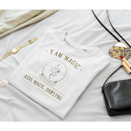 Ik ben echt magisch, verheffend bericht t-shirt