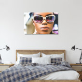 Ik ben echt mooi canvas afdruk (Insitu (Slaapkamer))