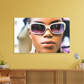 Ik ben echt mooi canvas afdruk (Insitu (Woonkamer))