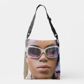 Ik ben echt mooi crossbody tas (Achterkant)