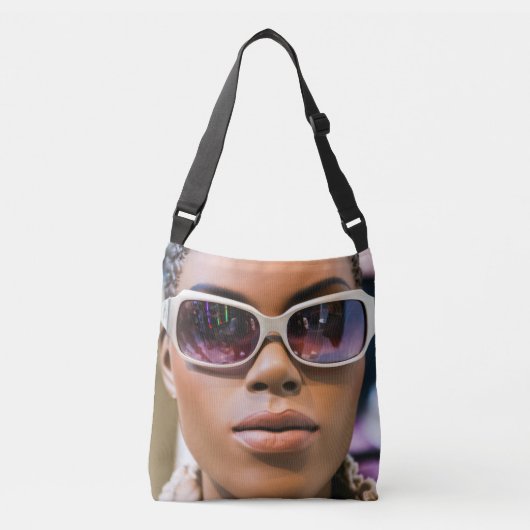 Ik ben echt mooi crossbody tas (Voorkant)