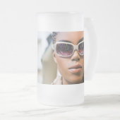 Ik ben echt mooi matglas bierpul (Voorkant rechts)