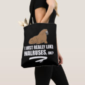 Ik ben echt net als Walrussen. Tote Bag (Dichtbij)
