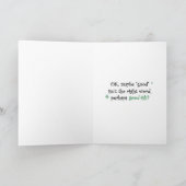 Ik ben ECHTE Goede Kerstman | Kerstkaarten geweest Feestdagen Kaart (Binnen)