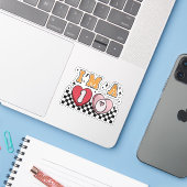 Ik ben een 10 Valentijn Sticker - Valentijn Sticke (Laptop met iPhone)