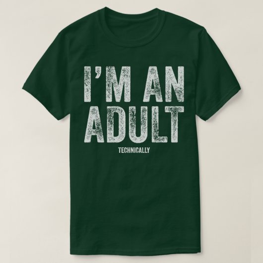 Ik ben een 18e brute 18e bruidsschat t-shirt (Design voorkant)