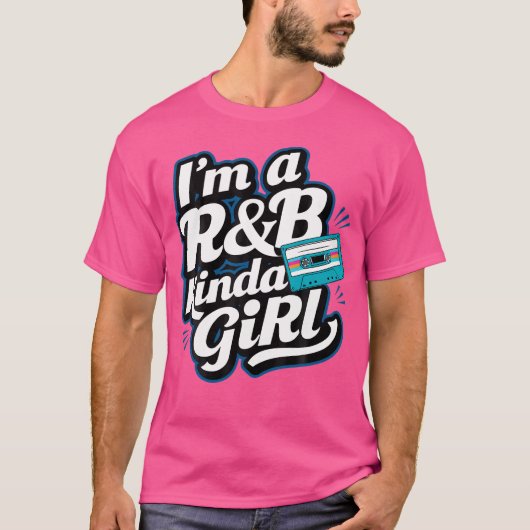 Ik ben een 90's Rb-meisje T-shirt (Voorkant)