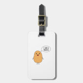 Ik ben een aardappel bagagelabel (Voorkant verticaal)