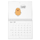 Ik ben een aardappel en trots kalender (Mar 2027)