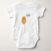 Ik ben een aardappel en trots romper (Achterkant)