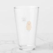 Ik ben een aardappel glas (Achterkant)