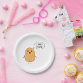 Ik ben een aardappel papieren bordje (Feest)