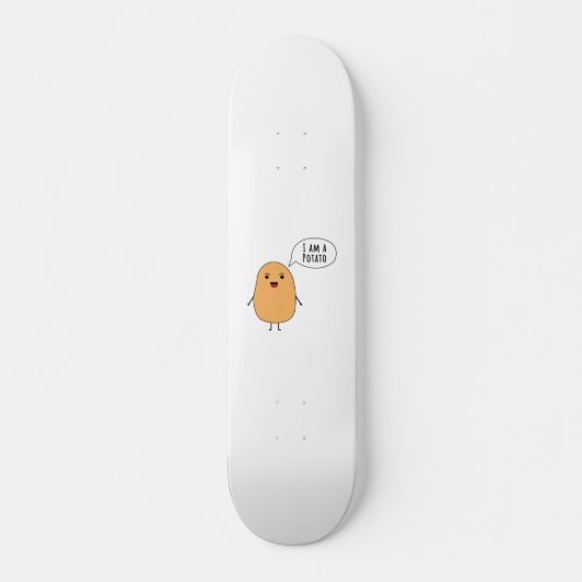 Ik ben een aardappel persoonlijk skateboard (Voorkant)