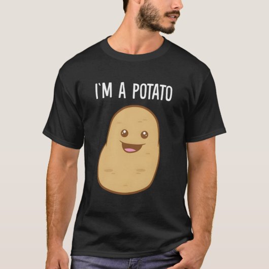 Ik ben een aardappel t-shirt (Voorkant)