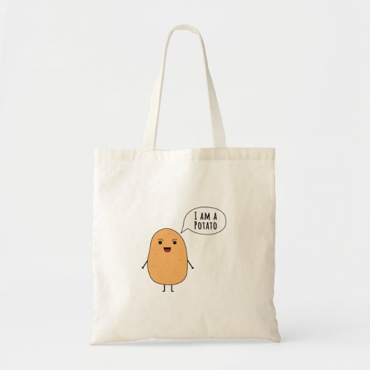 Ik ben een aardappel tote bag (Voorkant)