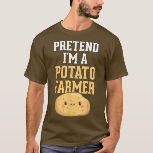 Ik ben een Aardappelteler... grappige aardappeltel T-shirt