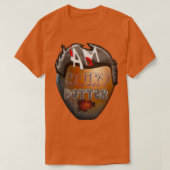 Ik ben een aardewerk van HAIRY Potter. T-shirt (Design voorkant)
