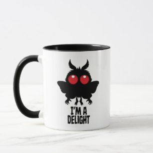 Ik Ben Een Aardige Mothman Griezelfluff Cryptid Mok