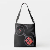 "Ik ben een ACCAUNTANT" Crossbody Tas (Achterkant)