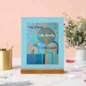 Ik ben een acryl teken waard bord (Huwelijk)