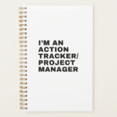 IK BEN EEN ACTIE TRACKER/PROJECT MANAGER PLANNER (Voorkant)