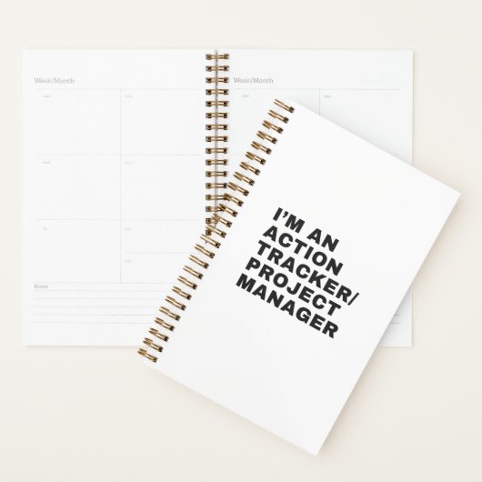 IK BEN EEN ACTIE TRACKER/PROJECT MANAGER PLANNER (Display)