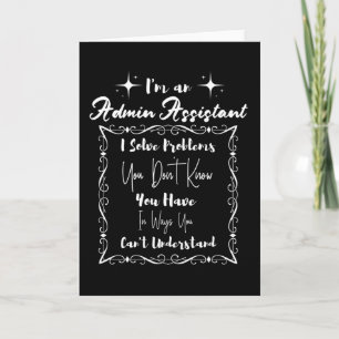 Ik ben een Admin Medewerker. Admin Professionals D Kaart
