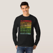 Ik ben een administratieve assistent die ik proble t-shirt (Voorkant volledig)